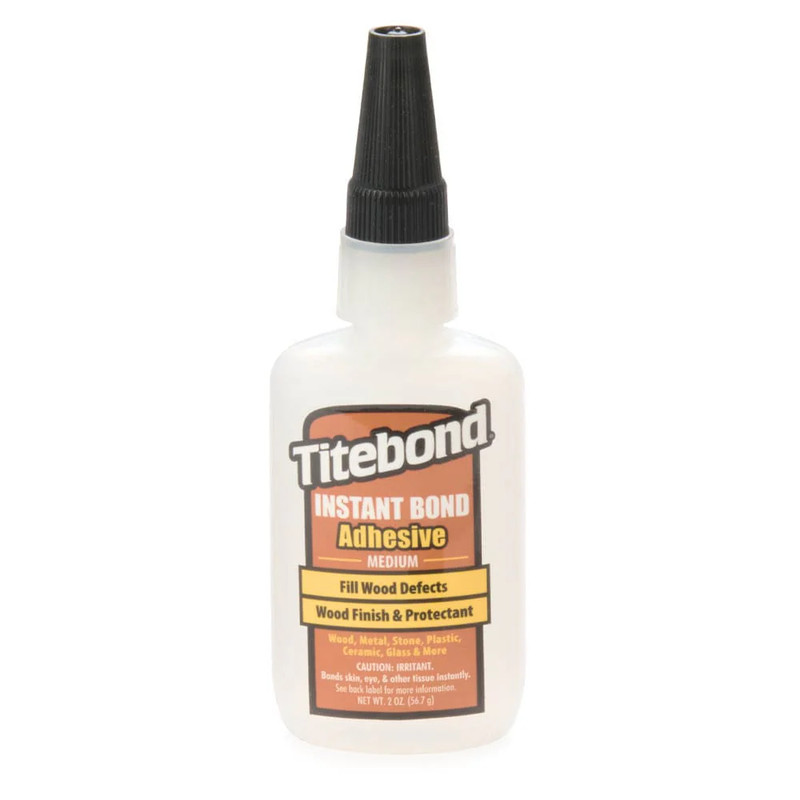 Instant Bond CA Glue - Types:Medium - Size:2-oz